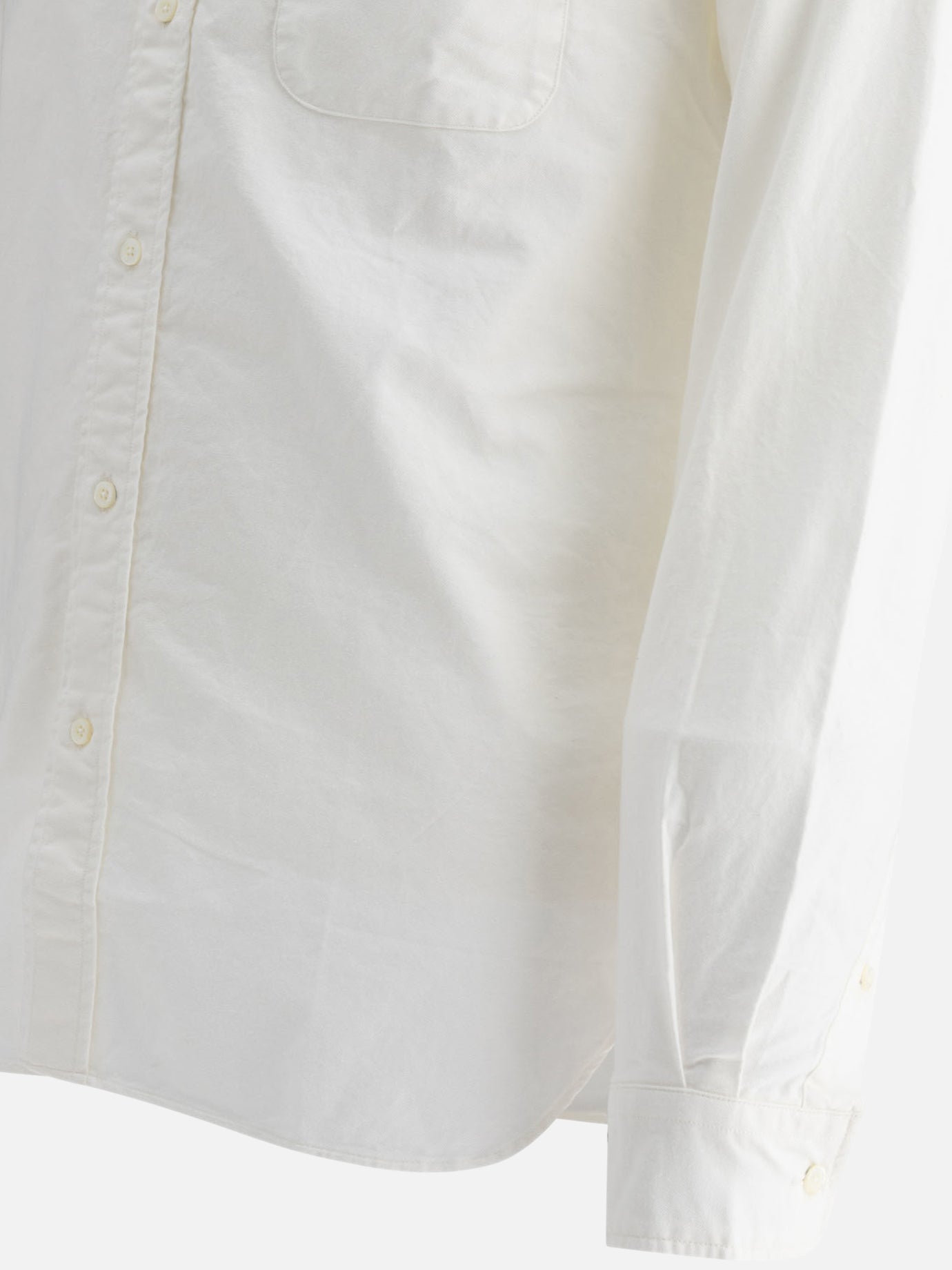 Camicie casual Solid colour  Bianco - Beams Plus Uomo | PDP | VIETTI Online Store | Zoom-Modal_4
