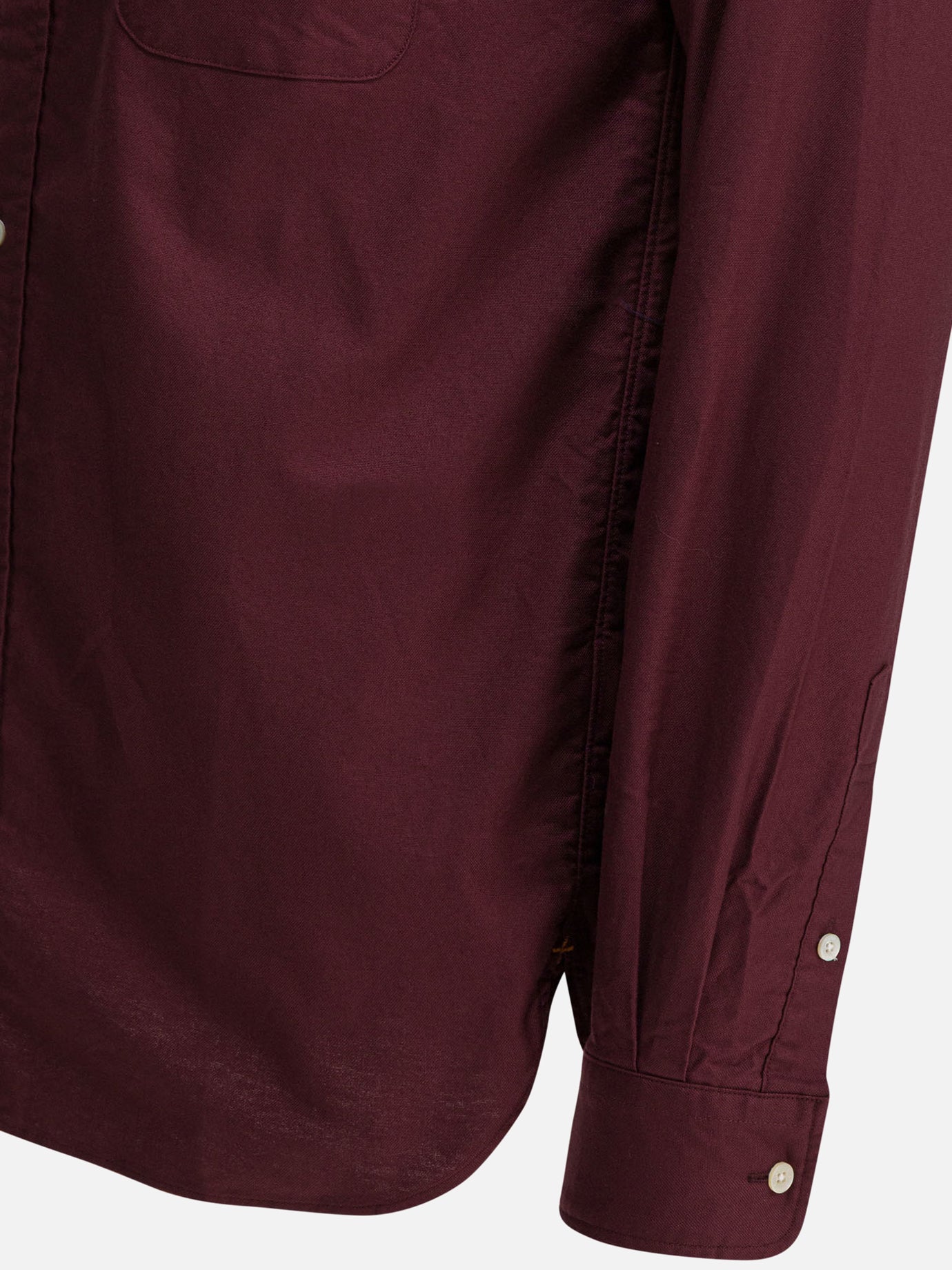 Camicie casual Solid colour  Bordeaux - Beams Plus Uomo | PDP | VIETTI Online Store | Zoom-Modal_4

