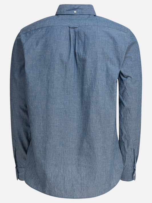 Camicie casual Solid colour  Azzurro - Beams Plus Uomo | PDP | VIETTI Online Store | 2
