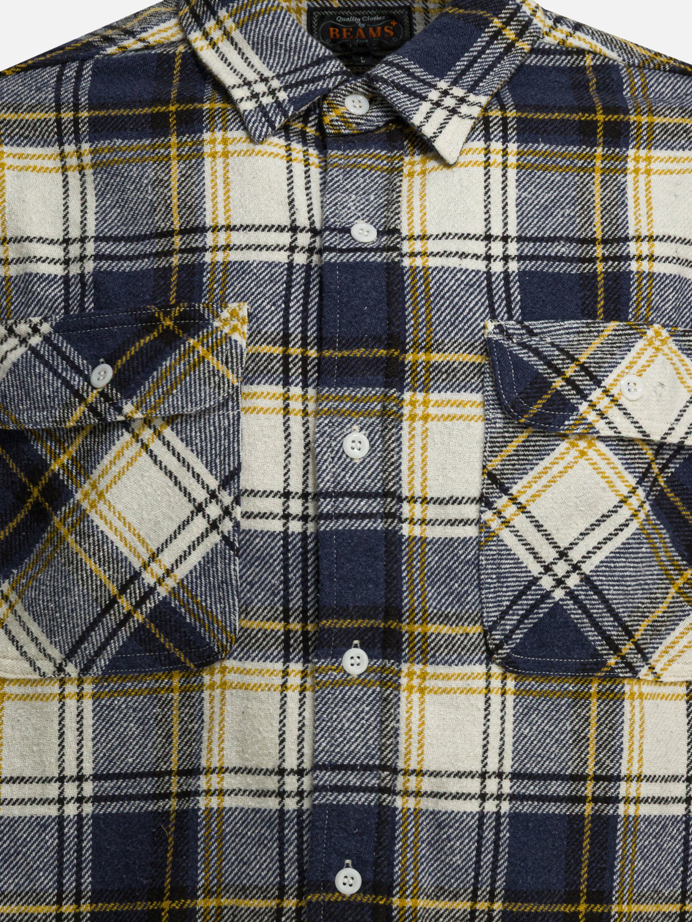 Casual shirts Check  Grey - Beams Plus Men | PDP | VIETTI Online Store | thumbnail_3