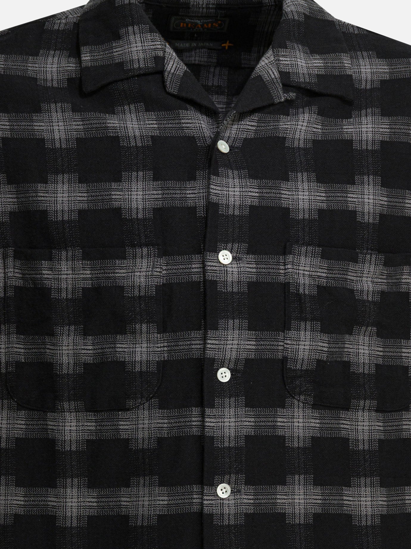 Casual shirts Check  Black - Beams Plus Men | PDP | VIETTI Online Store | Zoom-Modal_3
