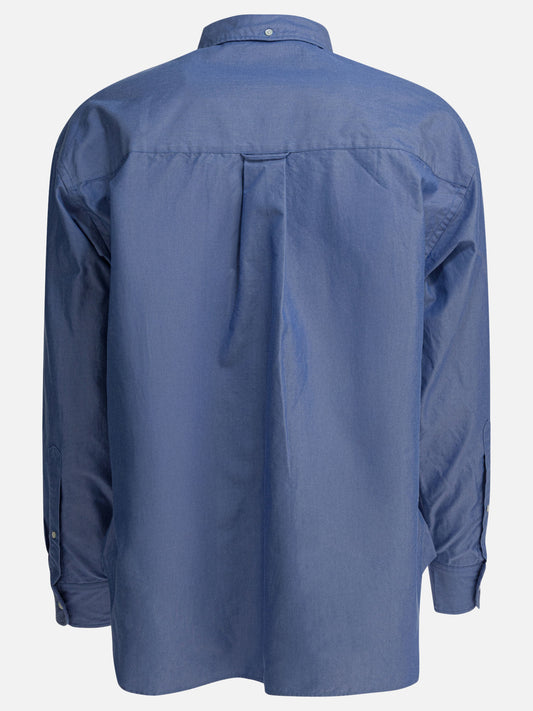 Camicie casual Solid colour  Azzurro - Beams Plus Uomo | VIETTI Online Store | 2
