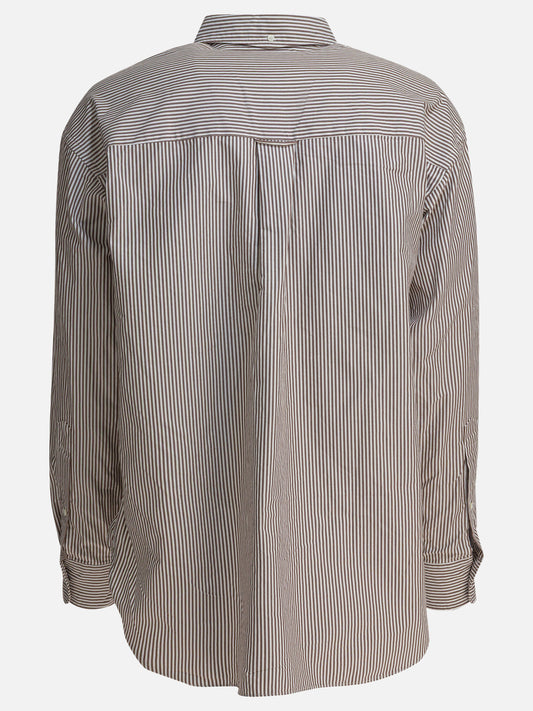 Camicie casual Solid colour  Marrone - Beams Plus Uomo | VIETTI Online Store | 2
