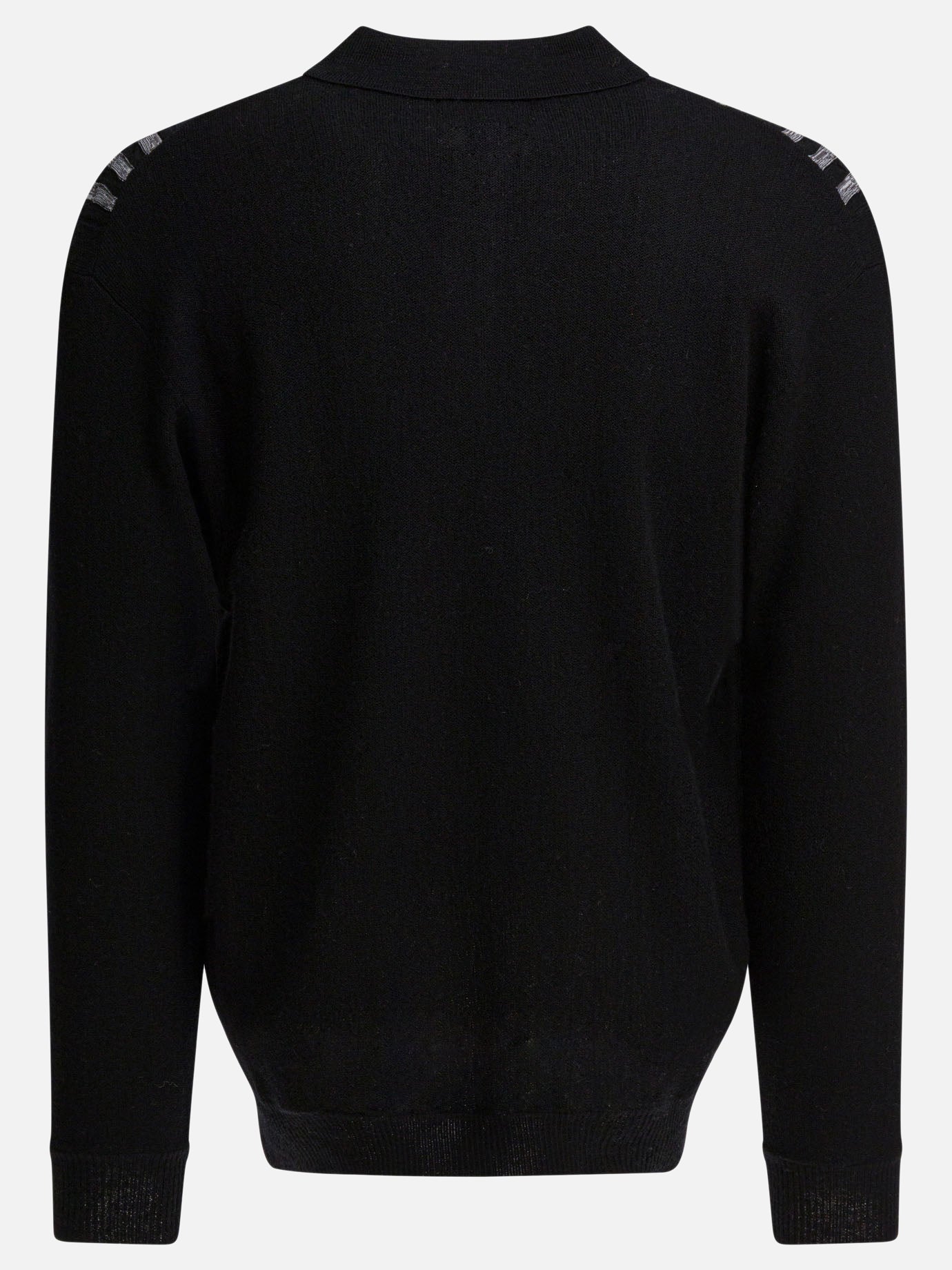 Polo sweater Striped  Black - Beams Plus Men | PDP | VIETTI Online Store | Zoom-Modal_2
