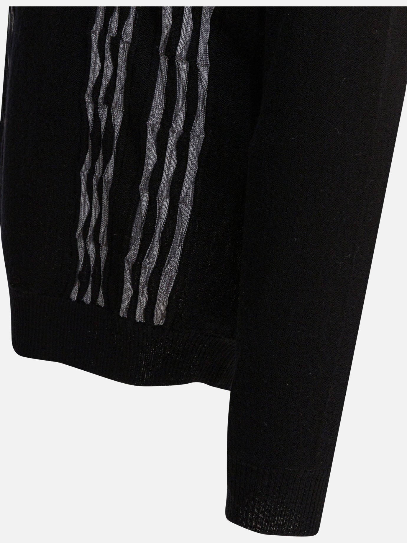 Polo sweater Striped  Black - Beams Plus Men | PDP | VIETTI Online Store | Zoom-Modal_4
