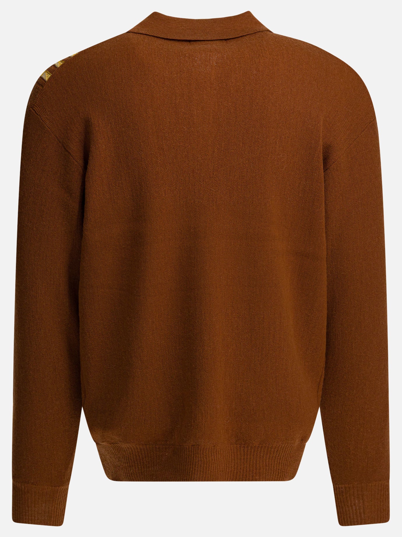 Polo sweater Striped  Brown - Beams Plus Men | PDP | VIETTI Online Store | thumbnail_2