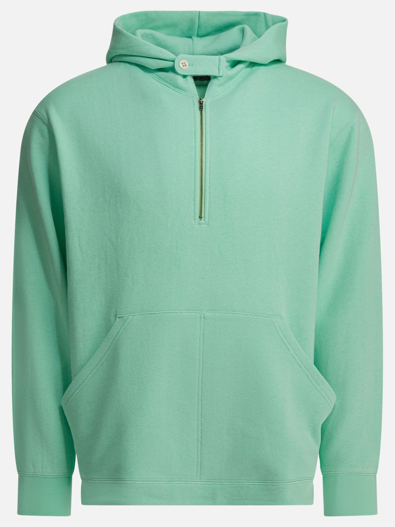 Half zip sweatshirts Solid colour  Green - Beams Plus Men | PDP | VIETTI Online Store | Zoom-Modal
