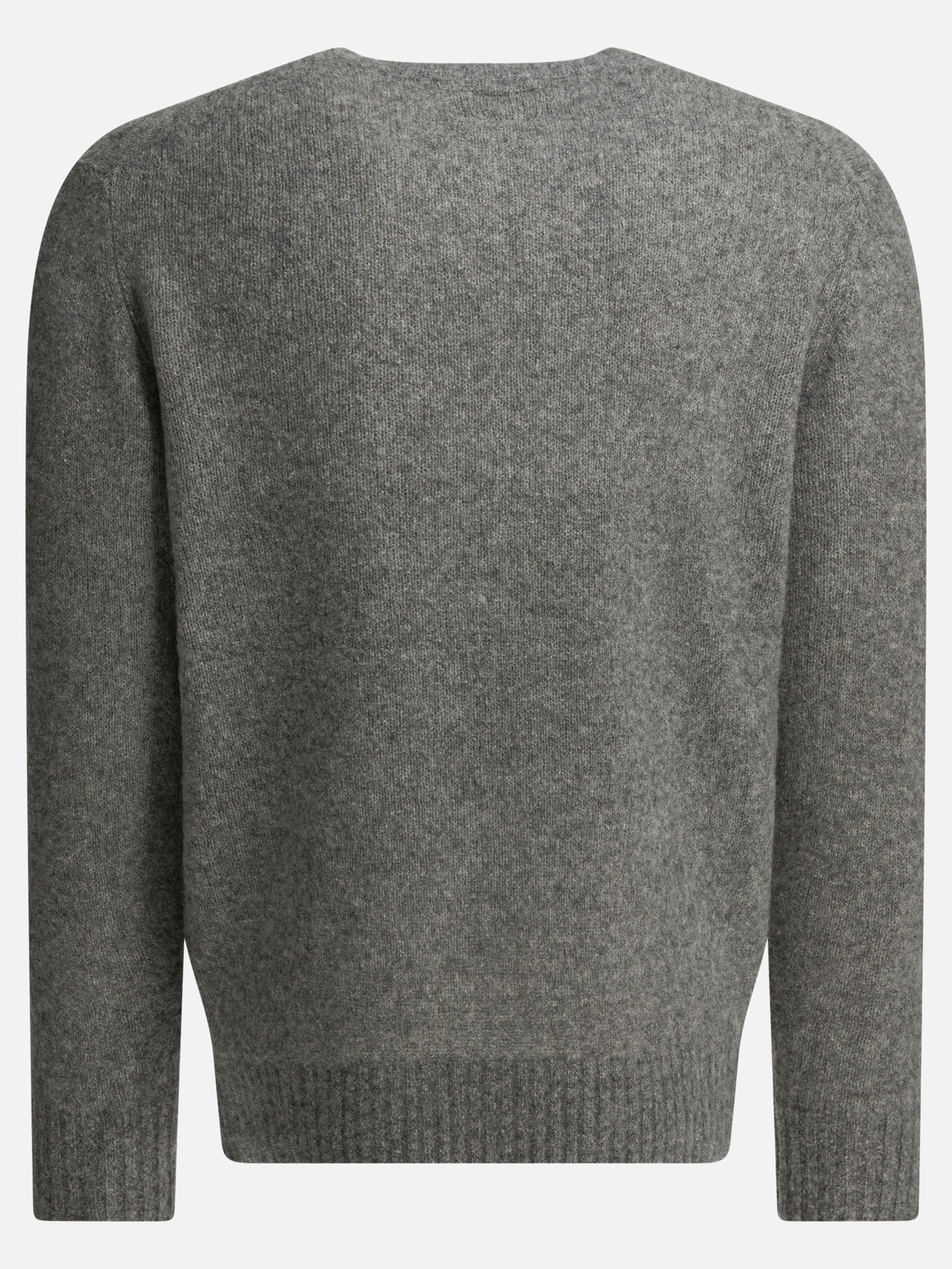Crewneck sweaters Solid colour  Grey - Beams Plus Men | PDP | VIETTI Online Store | thumbnail_2