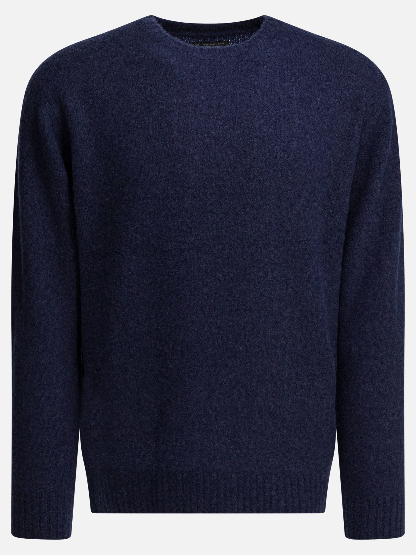 Crewneck sweaters Solid colour  Blue - Beams Plus Men | PDP | VIETTI Online Store | thumbnail