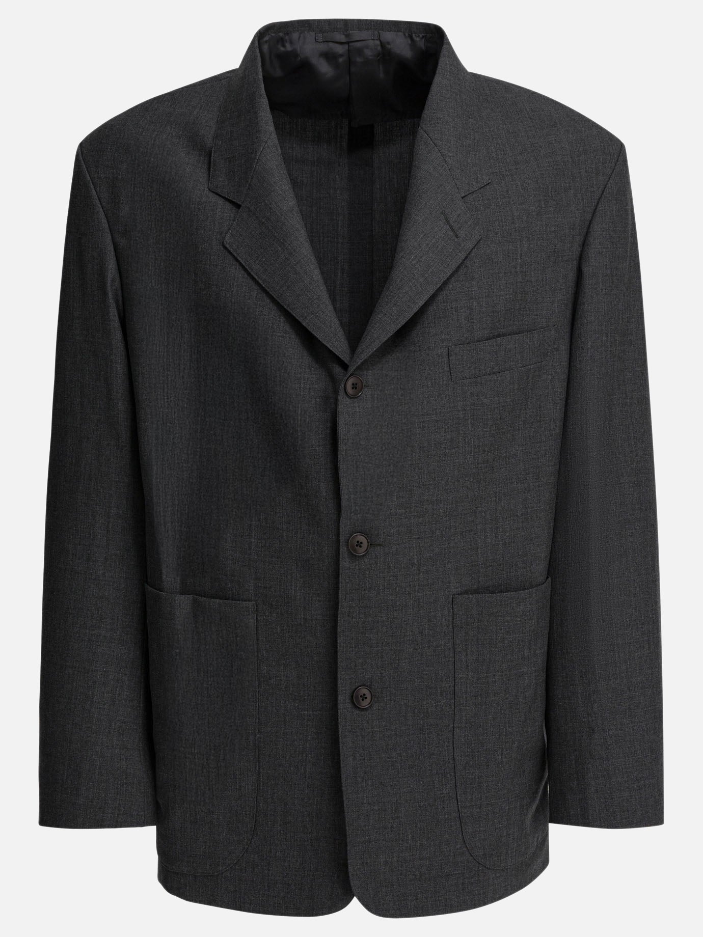 Blazer Pinstriped  Grigio - Beams Plus Uomo | PDP | VIETTI Online Store | thumbnail