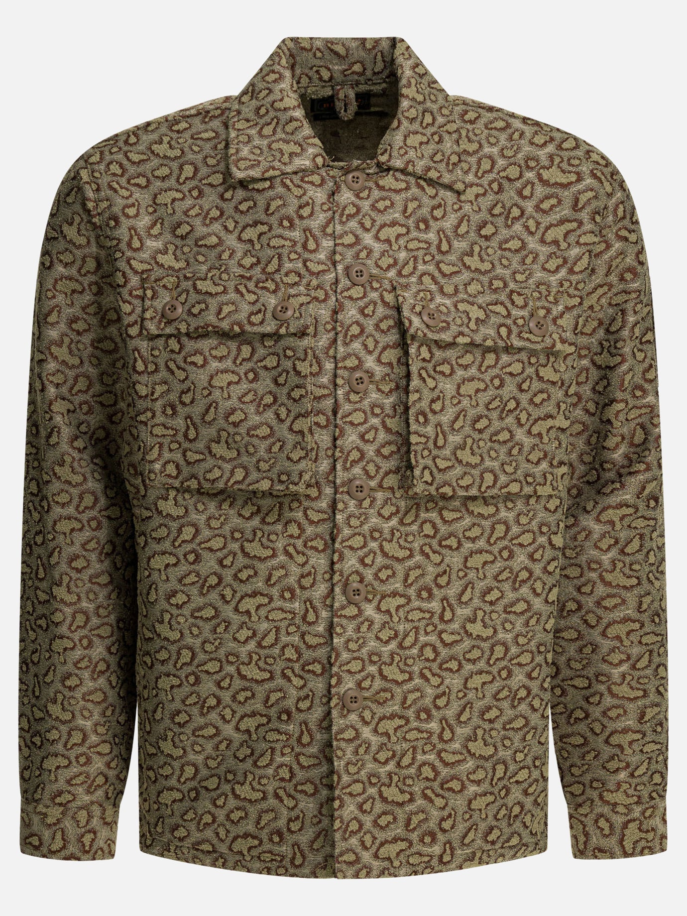 Overshirt jackets Graphics  Beige - Beams Plus Men | PDP | VIETTI Online Store | Zoom-Modal
