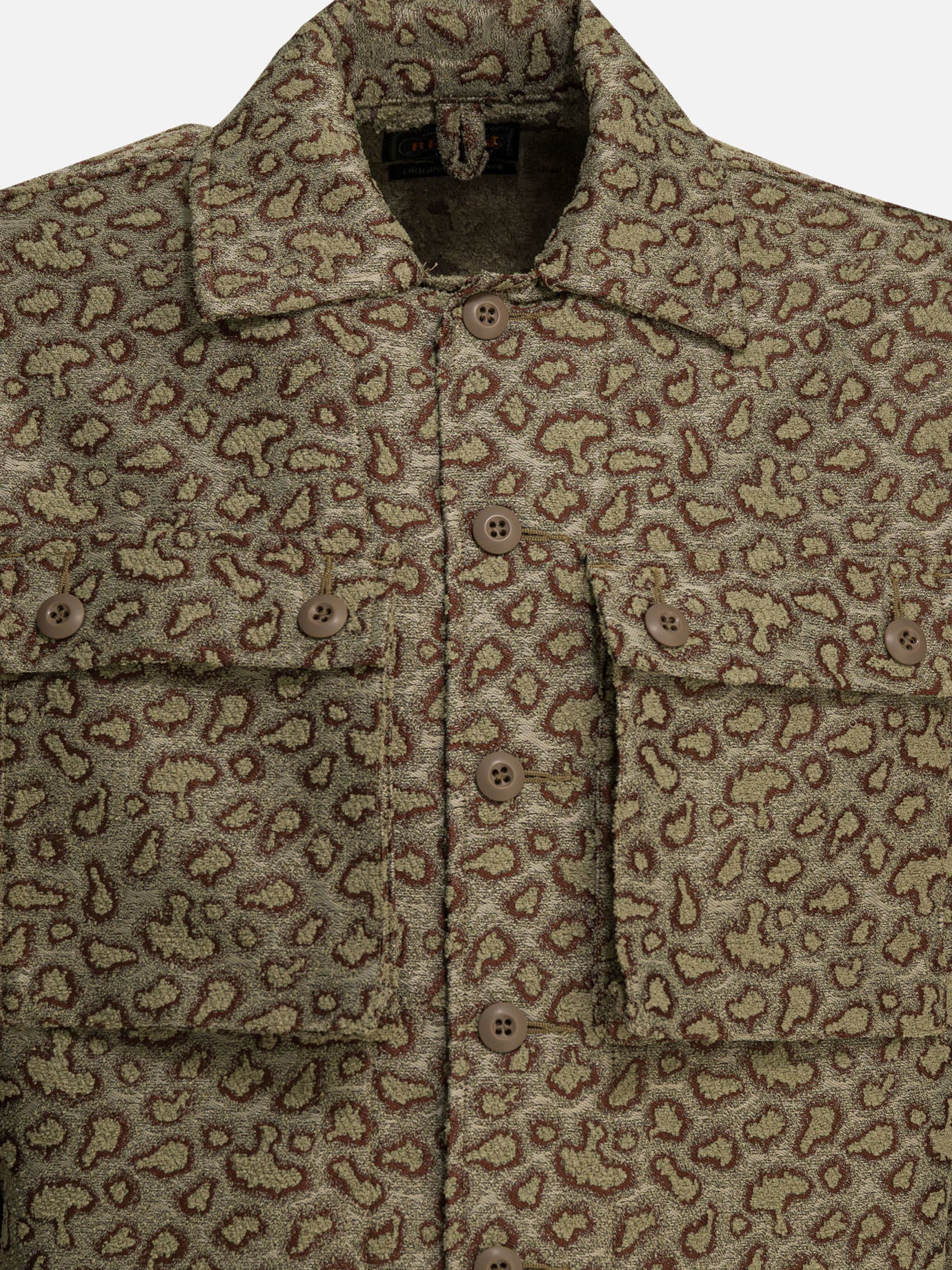 Overshirt jackets Graphics  Beige - Beams Plus Men | PDP | VIETTI Online Store | Zoom-Modal_3
