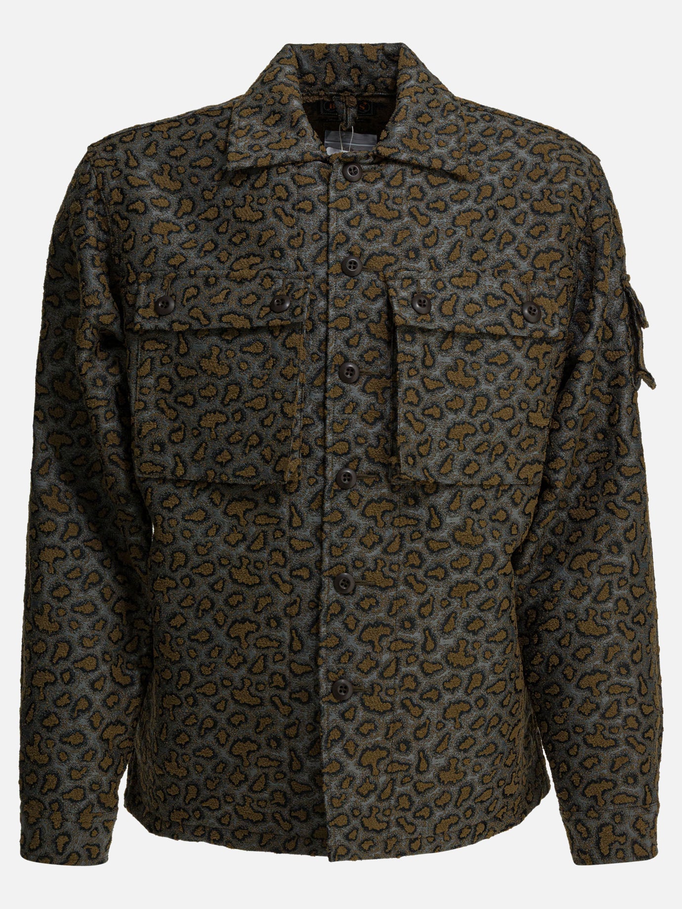 Overshirt jackets Graphics  Brown - Beams Plus Men | PDP | VIETTI Online Store | Zoom-Modal
