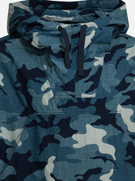 Beams Plus Cotton windbreaker jacket Light blue


