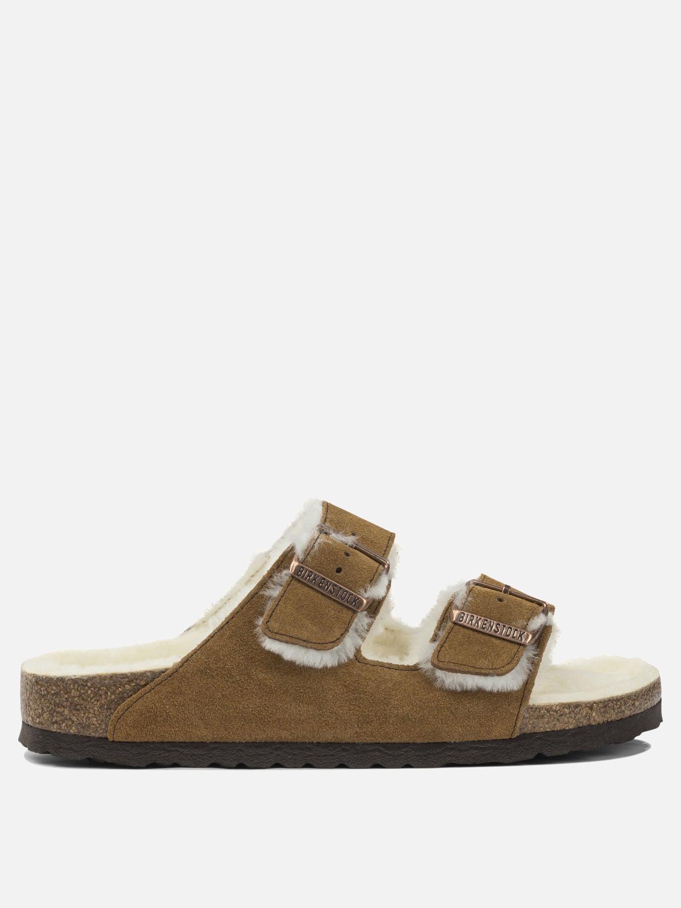 Sandali bassi 100% leather - 100% rubber  Beige - Birkenstock Donna | PDP | VIETTI Online Store | thumbnail