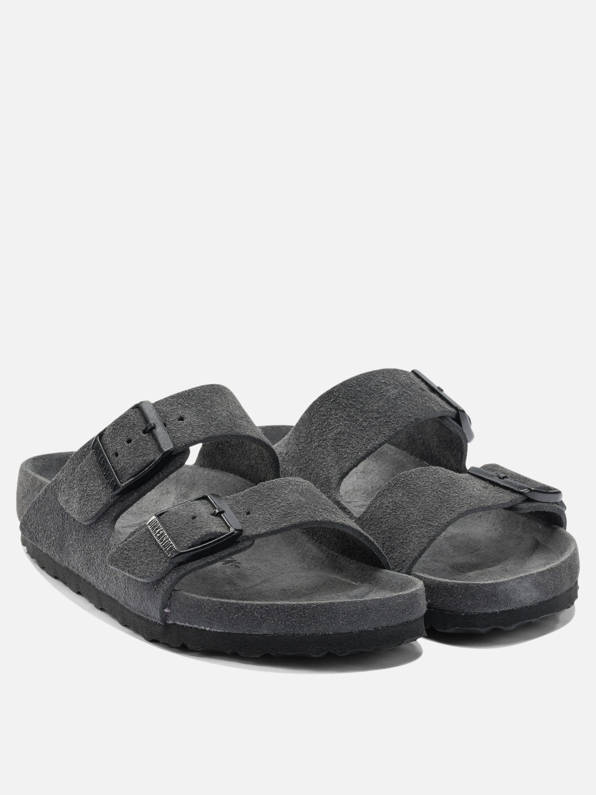 Birkenstock "Arizona Exquisite" Low Sandals Grey