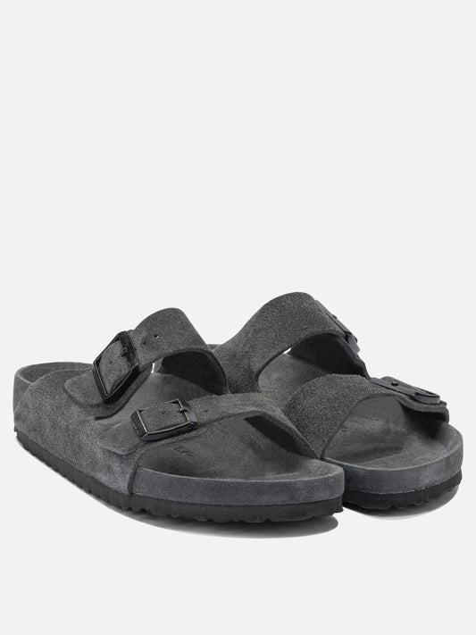Sandali bassi 100% leather - 100% rubber  Grigio - Birkenstock Uomo | PLP | VIETTI Online Store | 2
