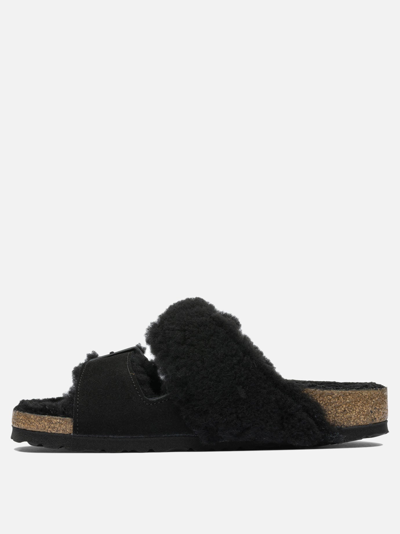 Flat sandals 100% leather - 100% EVA  Black - Birkenstock Women | PDP | VIETTI Online Store | thumbnail_3