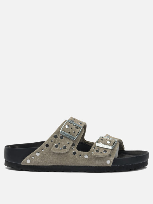 Sandali bassi 100% leather  Grigio - Birkenstock Donna | VIETTI Online Store 
