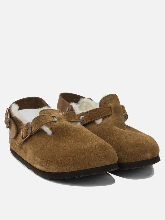 Sandali bassi 100% leather  Beige - Birkenstock Donna | VIETTI Online Store | 2
