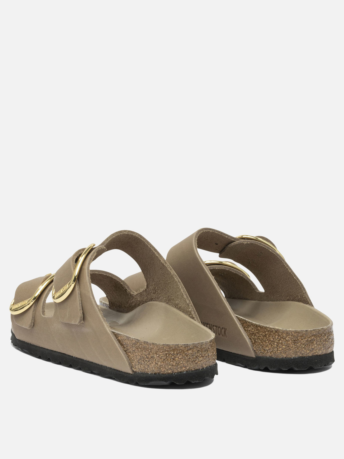 Birkenstock "Arizona Big Buckle" low sandals Brown - VIETTI
