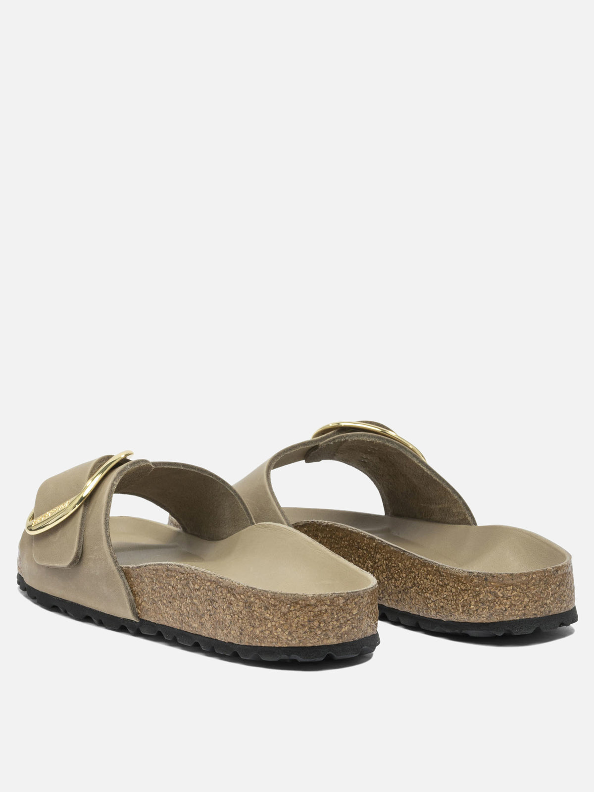 Birkenstock Slide "Madrid Big Buckle" Marrone - VIETTI