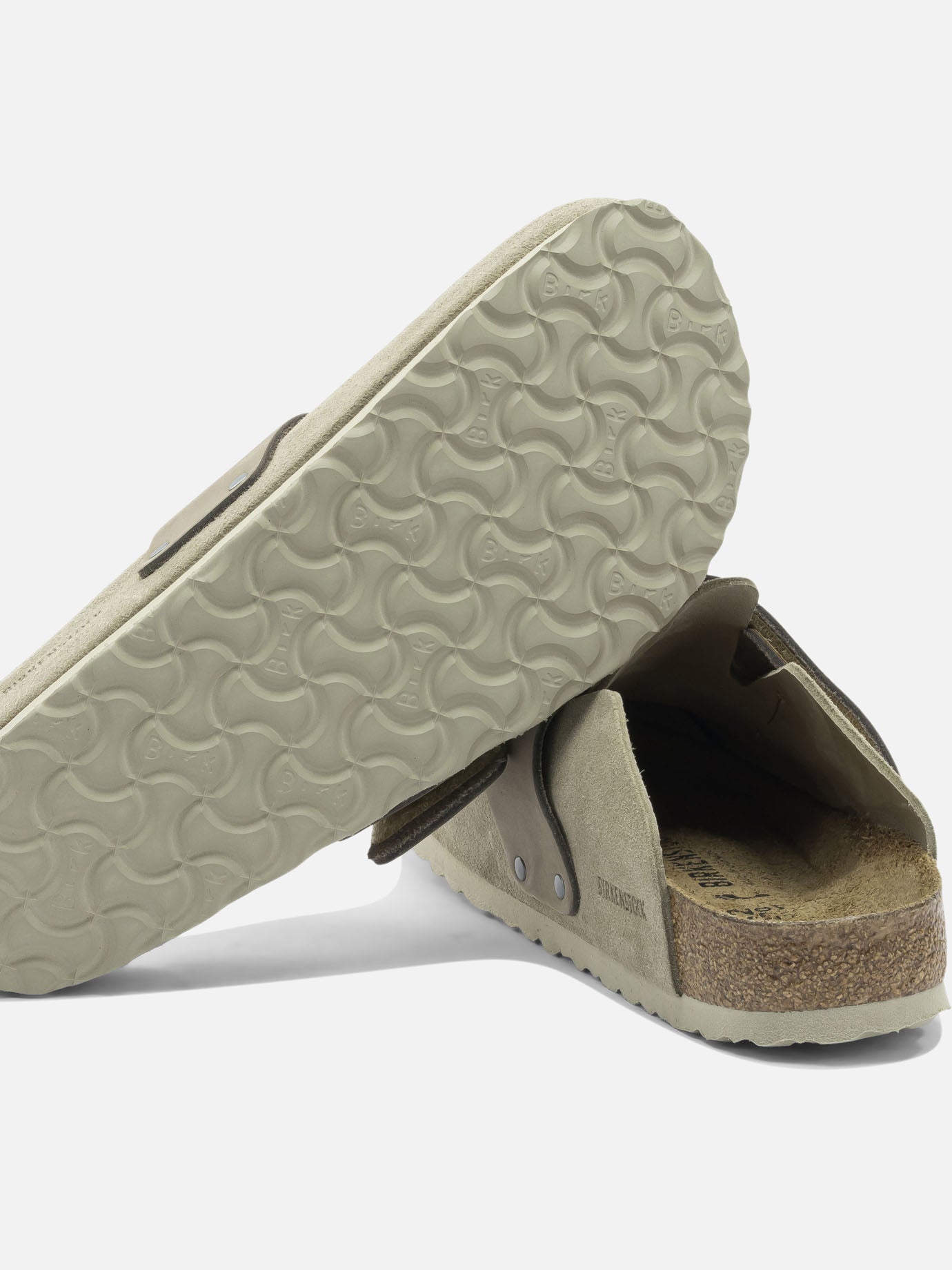 Sandali bassi 100% leather  Beige - Birkenstock Uomo | PDP | VIETTI Online Store | thumbnail_5