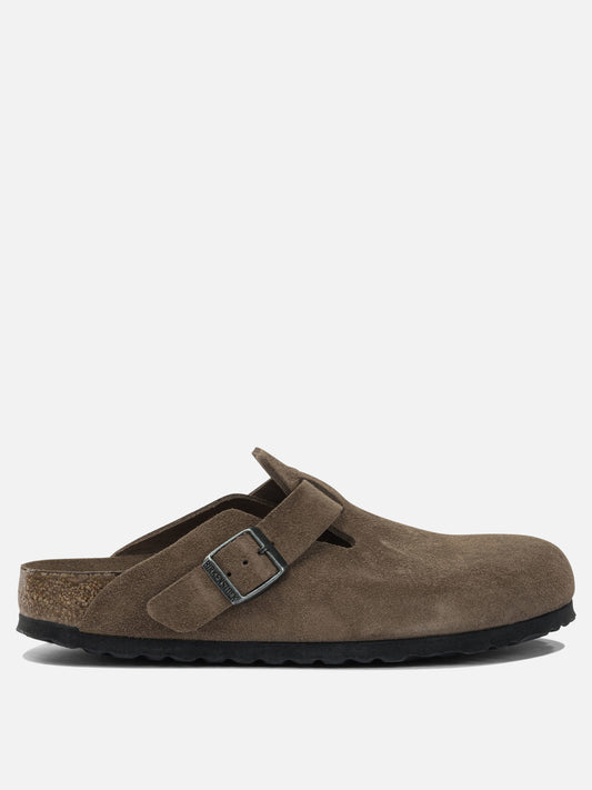 Slides 100% leather  Marrone - Birkenstock Donna | VIETTI Online Store 
