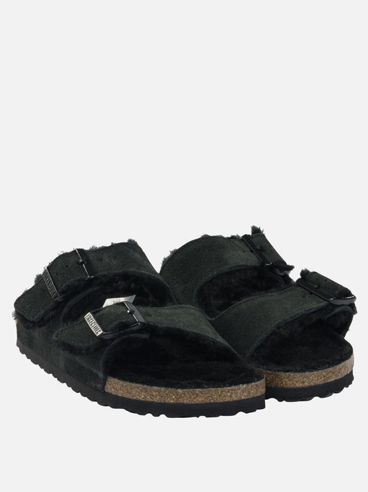 Sandali bassi 100% leather  Nero - Birkenstock Donna | VIETTI Online Store | 2
