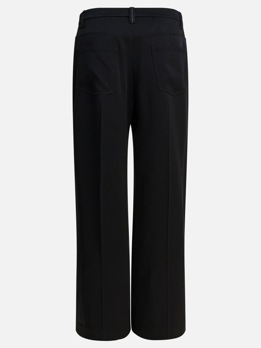 Pantaloni sartoriali Solid colour  Nero - Brunello Cucinelli Donna | PDP | VIETTI Online Store | 2

