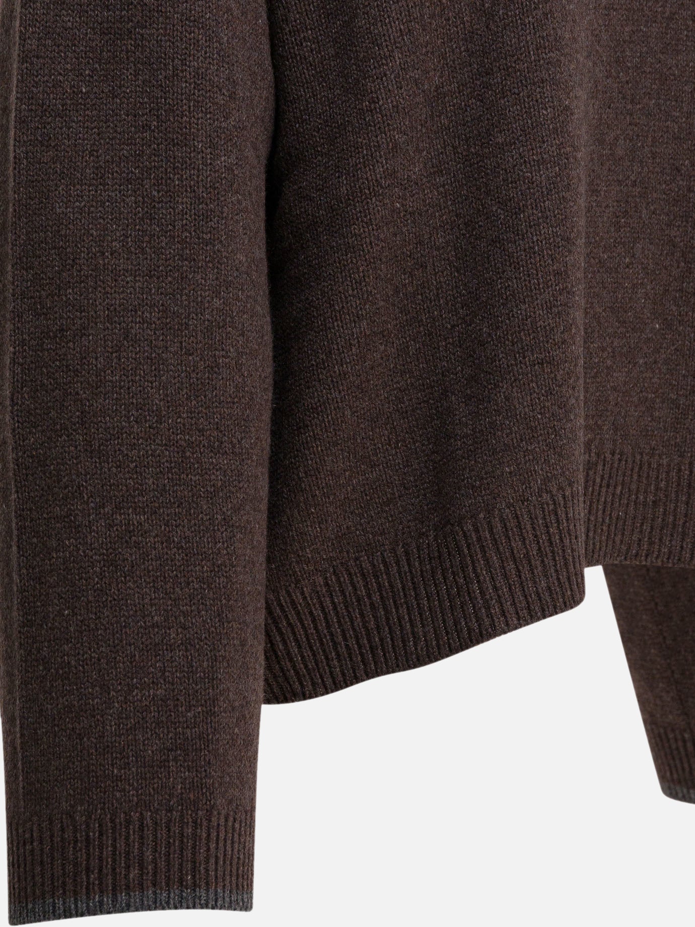 Turtleneck sweaters Solid colour  Brown - Brunello Cucinelli Women | PDP | VIETTI Online Store | thumbnail_4