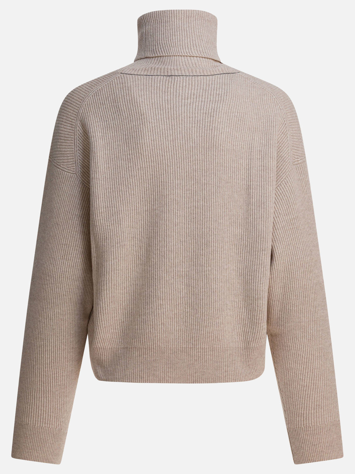 Brunello Cucinelli Turtleneck sweater Beige - VIETTI