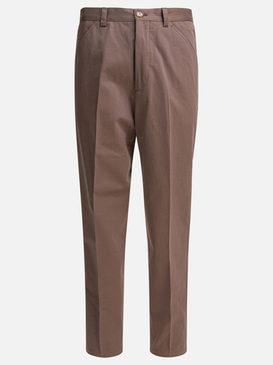 Pantaloni casual Solid colour  Beige - Brunello Cucinelli Uomo | PLP | VIETTI Online Store 
