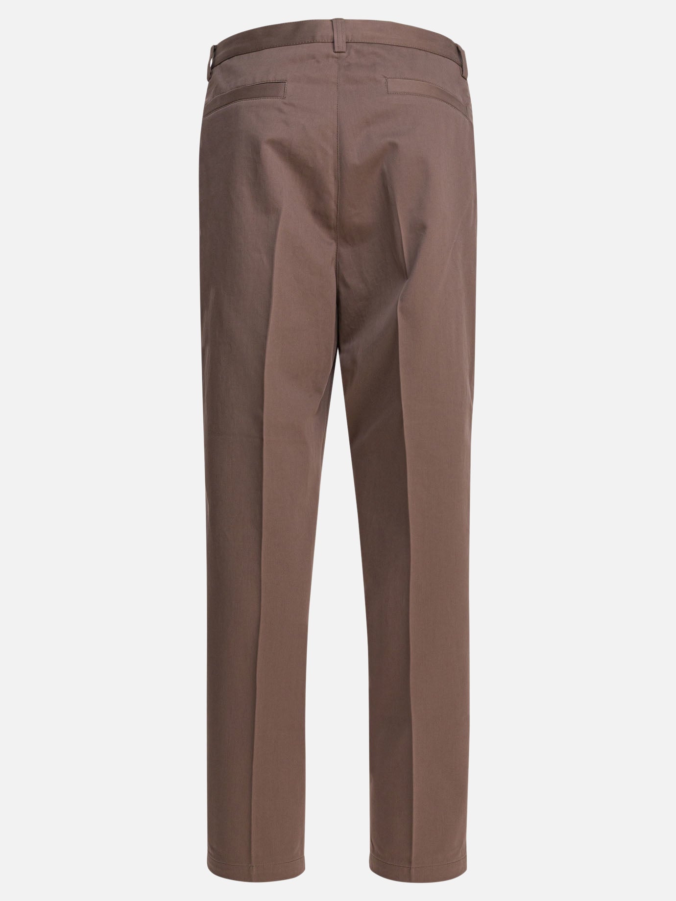 Pantaloni casual Solid colour  Beige - Brunello Cucinelli Uomo | PDP | VIETTI Online Store | thumbnail_2