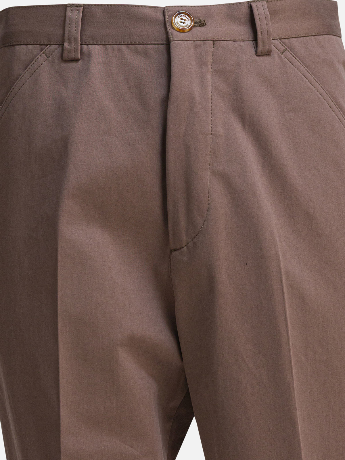 Brunello Cucinelli Tapered pants Beige - VIETTI