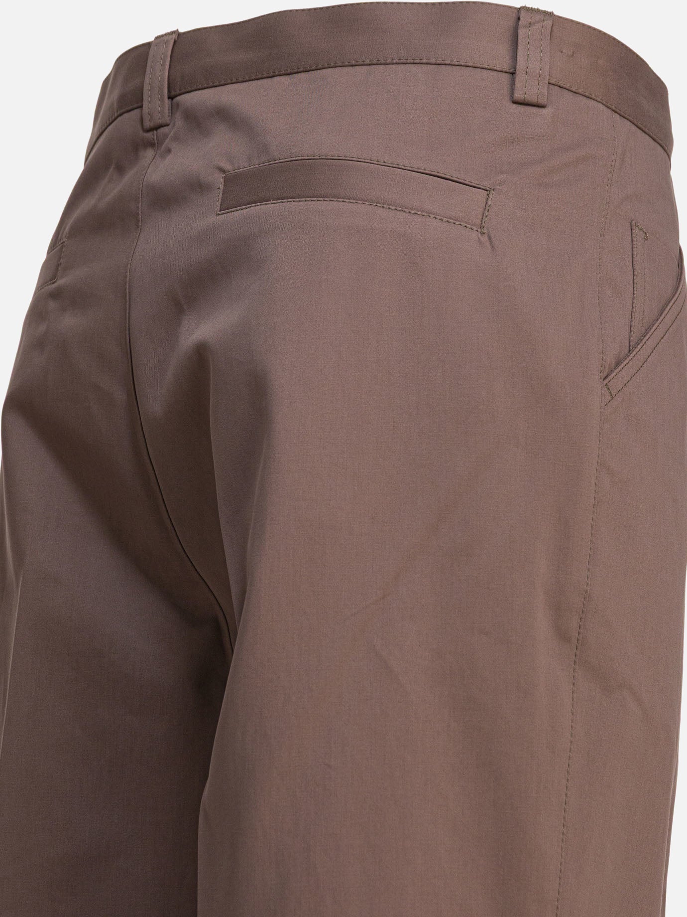 Pantaloni casual Solid colour  Beige - Brunello Cucinelli Uomo | PDP | VIETTI Online Store | thumbnail_4