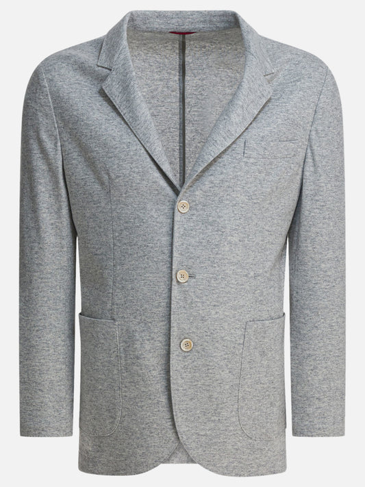 Blazer Solid colour  Grigio - Brunello Cucinelli Uomo | PLP | VIETTI Online Store 
