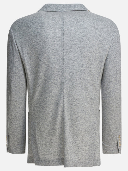 Blazer Solid colour  Grigio - Brunello Cucinelli Uomo | PLP | VIETTI Online Store | 2
