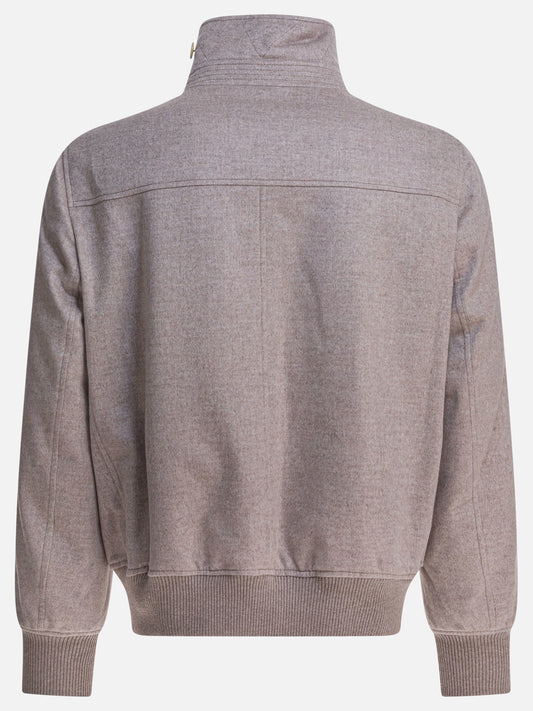 Cappotti corti Solid colour  Marrone - Brunello Cucinelli Uomo | PLP | VIETTI Online Store | 2
