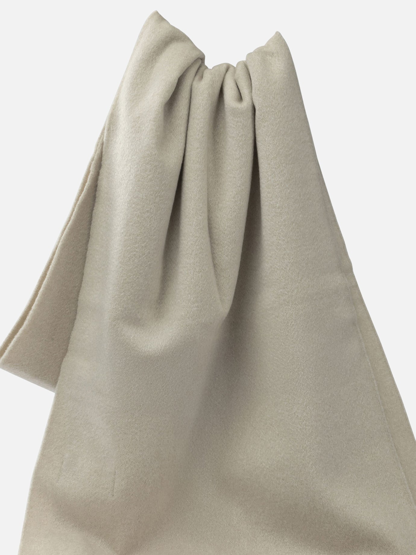 Sciarpe con frange 100% cashemere  Beige - Brunello Cucinelli Donna | PDP | VIETTI Online Store | thumbnail_2