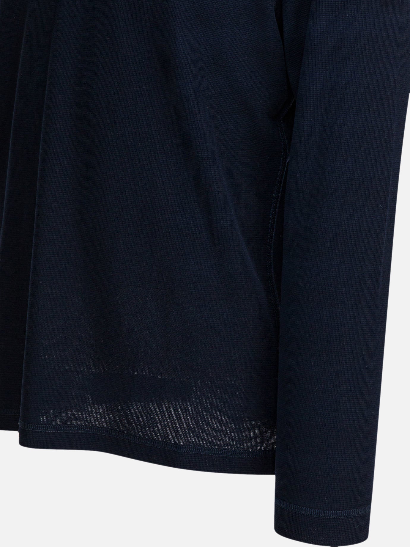 T-shirt girocollo Solid colour  Blu - Brunello Cucinelli Uomo | PDP | VIETTI Online Store | Zoom-Modal_4
