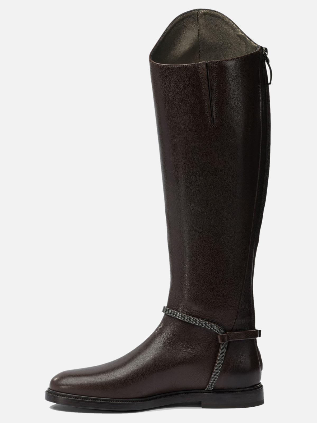 Brunello Cucinelli "Classic" Boots Brown - VIETTI