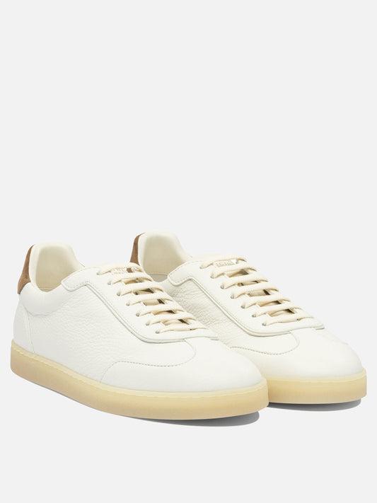 Sneaker basse 100% leather - 100% rubber  Beige - Brunello Cucinelli Uomo | PLP | VIETTI Online Store | 2
