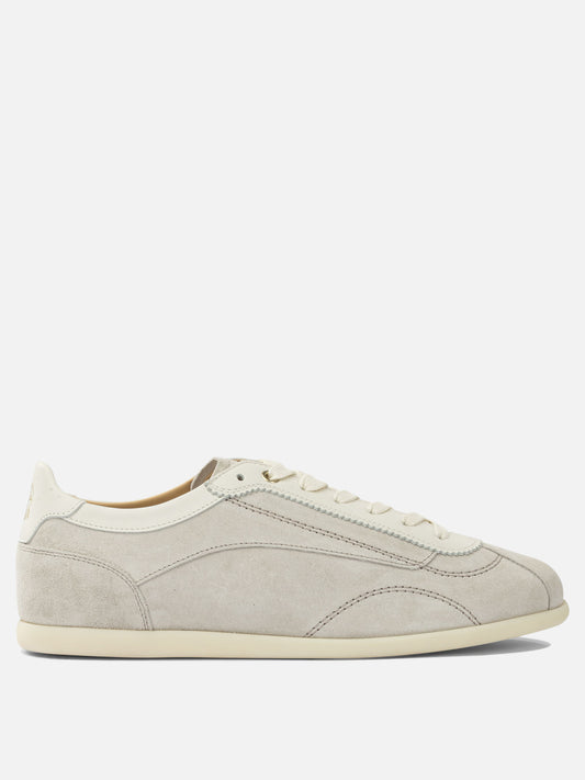 Low top sneakers 100% suede - 100% rubber  Beige - Brunello Cucinelli Men | PLP | VIETTI Online Store 
