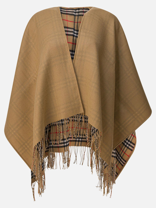 Capes Check  Beige - Burberry Women | PLP | VIETTI Online Store 
