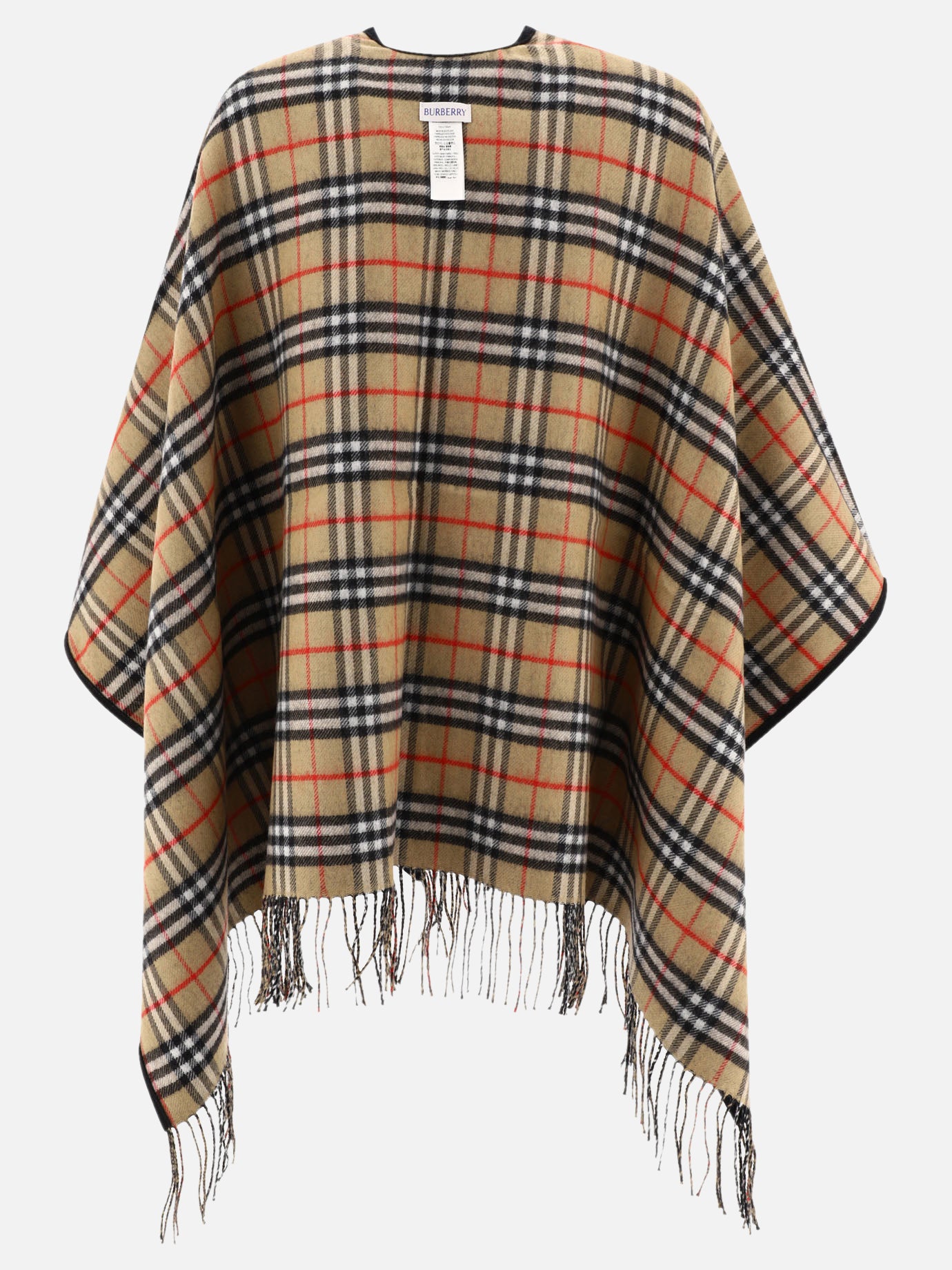 Mantelle Check  Nero - Burberry Donna | PDP | VIETTI Online Store | thumbnail_4