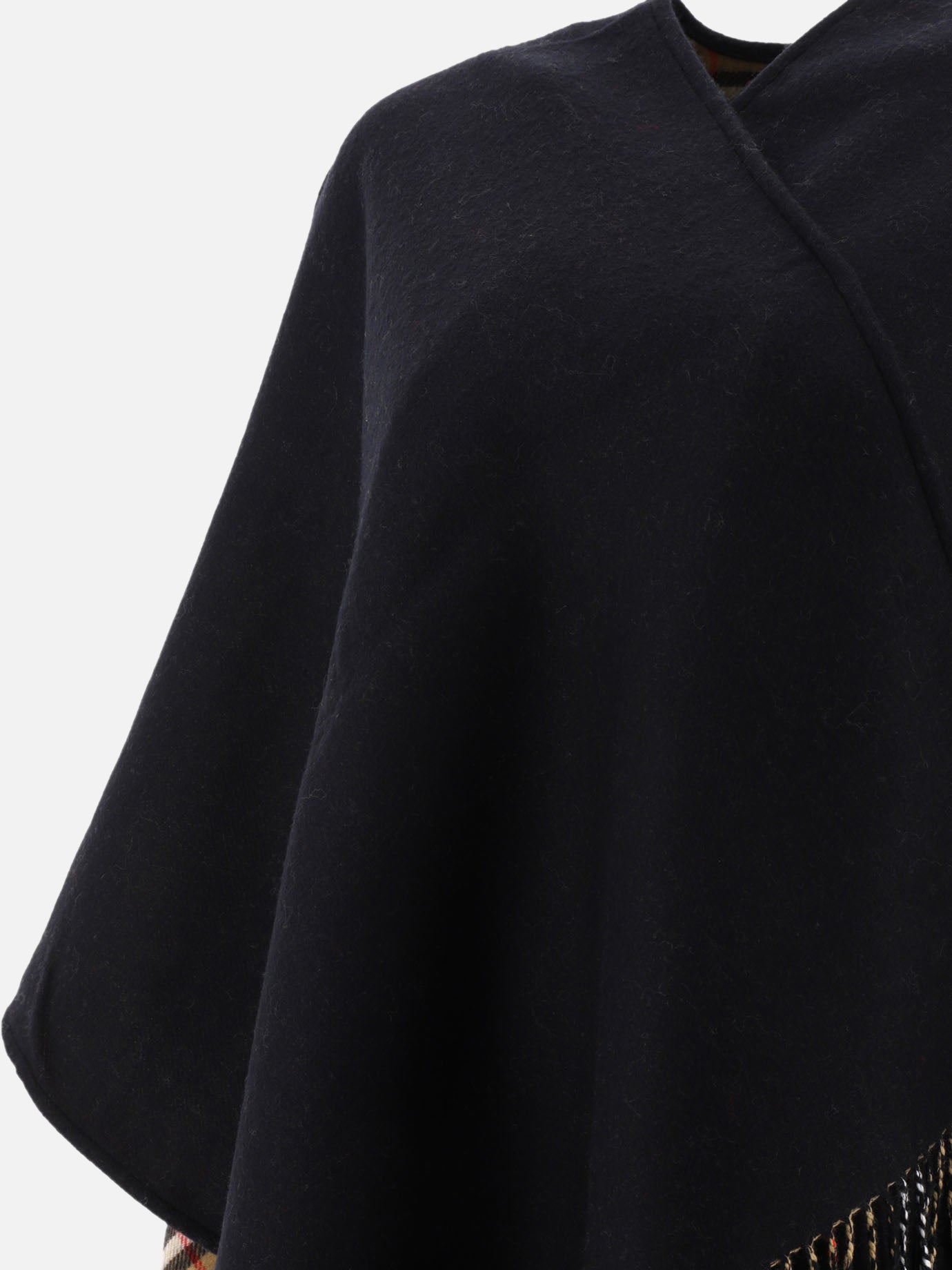 Mantelle Check  Nero - Burberry Donna | PDP | VIETTI Online Store | Zoom-Modal_5
