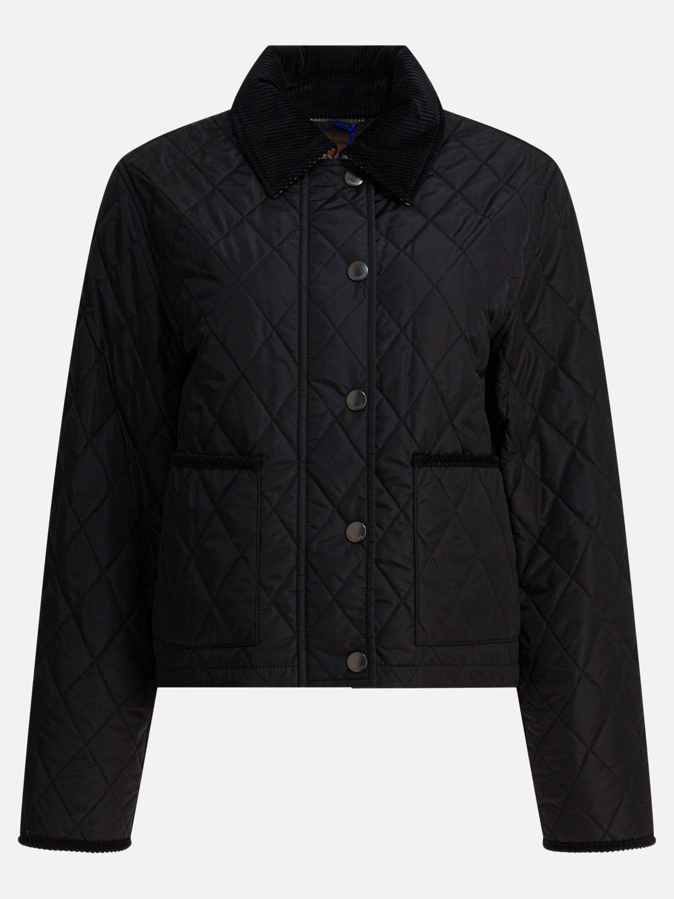 Giacche leggere & Trapuntate Solid colour  Nero - Burberry Donna | PDP | VIETTI Online Store | thumbnail