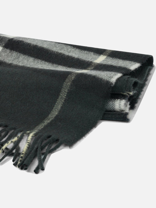 Sciarpe con frange 100% cashmere  Nero - Burberry Donna | PDP | VIETTI Online Store | 2

