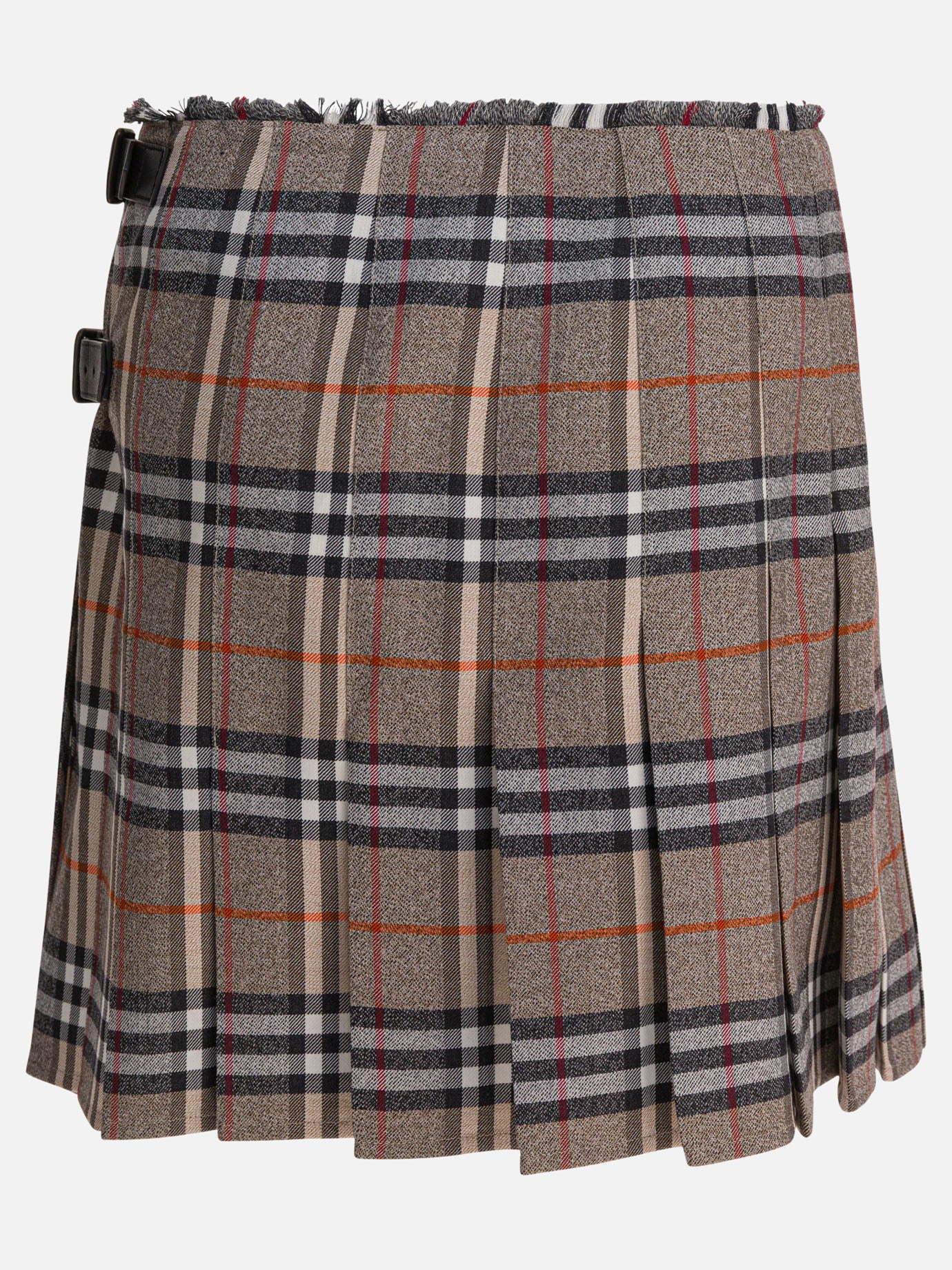 Minigonne Check  Beige - Burberry Donna | PDP | VIETTI Online Store | Zoom-Modal_2
